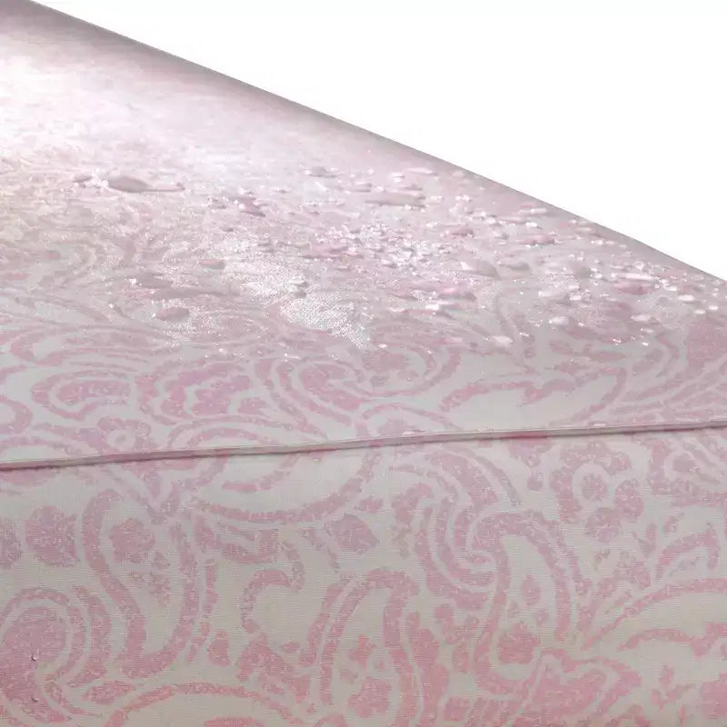 Matelas de lit de bébé et de lit pour tout-petit imperméable, housse en vinyle rose, hypoallergénique, ultra ferme, 13,3 cm