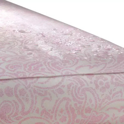 Matelas de lit de bébé et de lit pour tout-petit imperméable, housse en vinyle rose, hypoallergénique, ultra ferme, 13,3 cm