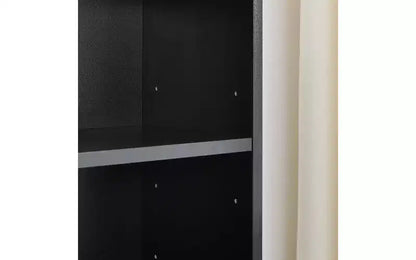 Étagère haute et étroite à 8 niveaux, meuble de rangement cubique réglable pour salon et bureau